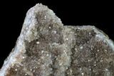 Quartz Crystal Geode Section - Morocco #136929-1